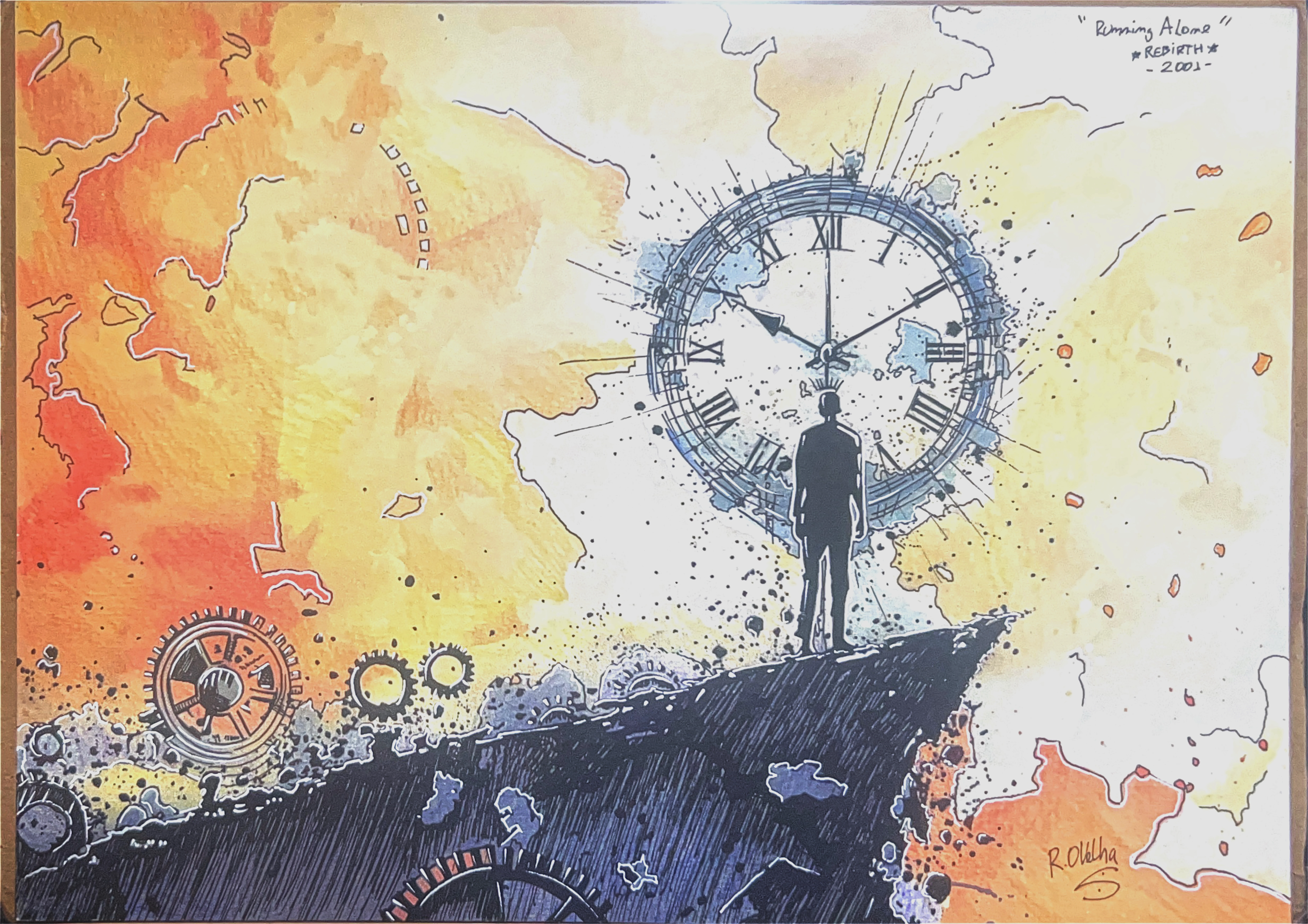 Arte original do ArtBook Angra 35
